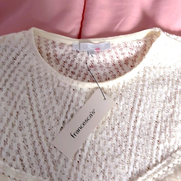 GB London x-small white top short crochet - Picture 2 of 4